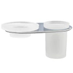 Держатель стакана и мыльницы WasserKraft Kammel K-8326 хром