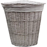 Корзина для белья WasserKraft Vils 38x38x55 WB-560-L с крышкой белая