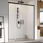 Душевая дверь Radaway Idea Black DWD 170 стекло прозрачное
