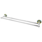Полотенцедержатель WasserKraft Diemel K-2240 двойной хром