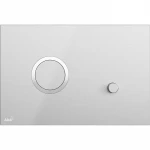 Кнопка слива инсталляций AlcaPlast Flat Inox STING-INOX хром
