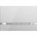 Кнопка слива инсталляций AlcaPlast Flat Inox STRIPE-INOX хром