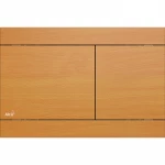 Кнопка слива инсталляций AlcaPlast Flat Wood FUN-BEECH Бук