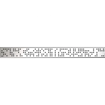 Решетка для лотка AlcaPlast CODE-950L хром глянцевый