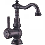Смеситель для раковины Lemark Jasmine LM6644ORB черная бронза