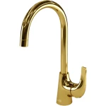 Смеситель для кухни WasserKraft Sauer 7107 золото глянцевое
