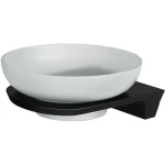 Мыльница WasserKraft Glan K-5129 черная глянцевая