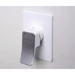 Гигиенический душ со смесителем WasserKraft Aller A010657WHITE хром белый